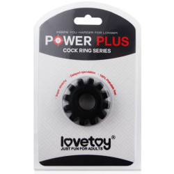 LoveToy Cockring Power Plus Wheel Noir